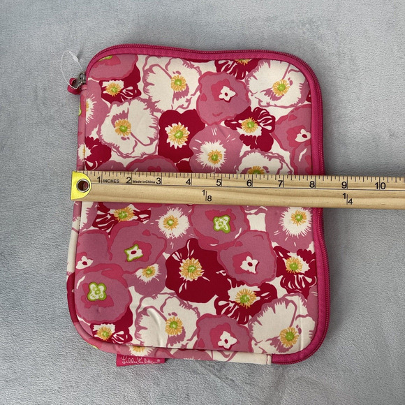 Lilly Pulitzer IPad Tablet Soft Case Sleeve Bag 10x8 Neoprene Floral - Picture 6 of 6